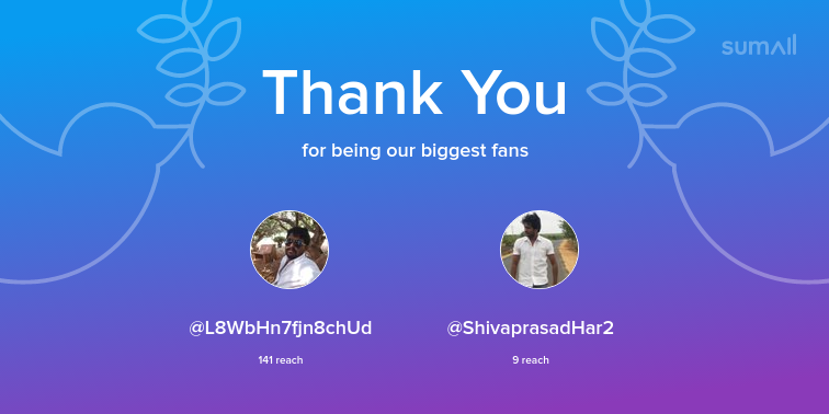 MLAKoppal's tweet photo. Our biggest fans this week: L8WbHn7fjn8chUd, ShivaprasadHar2. Thank you! via https://t.co/cYZnlLJLtz https://t.co/heaI1Pt4Pi