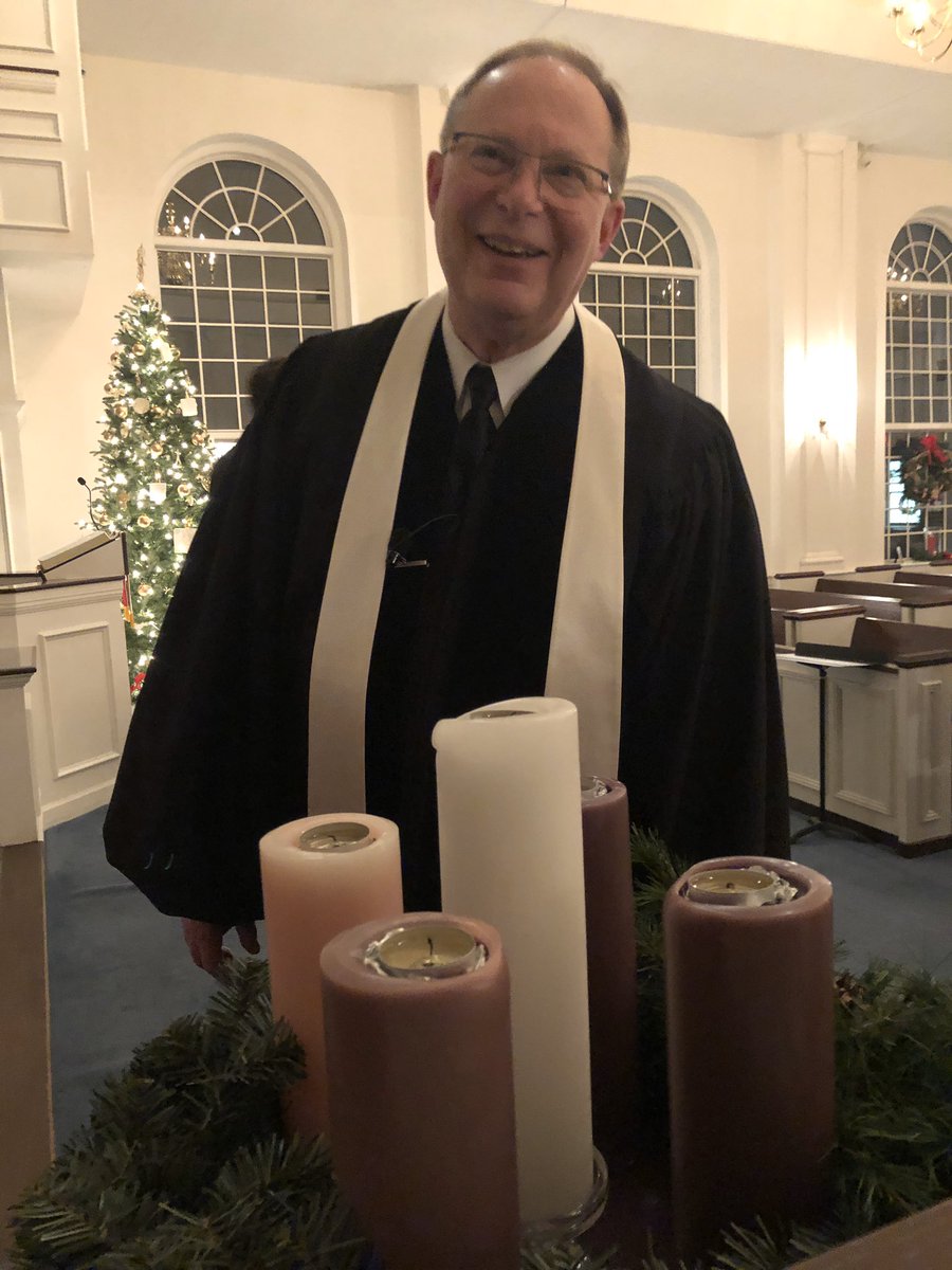 ameliaritter's tweet photo. *blows out Advent wreath* “Happy birthday, Jesus!” - @RevArtRitter https://t.co/9EINqup1Am