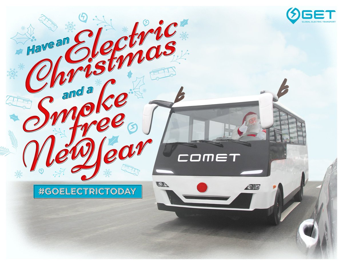 GET_COMET's tweet image. May everyone have an ELECTRIC Christmas and a SMOKE-FREE New Year! From your GET PH family ⚡