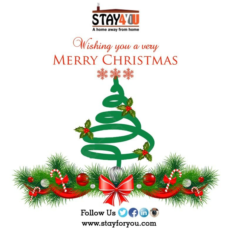 Stayforyouindia's tweet photo. Merry Christmas from our team!! #Christmas #Christmas2019 #stayforyou #stayforyouindia https://t.co/xLtb1ShUcs