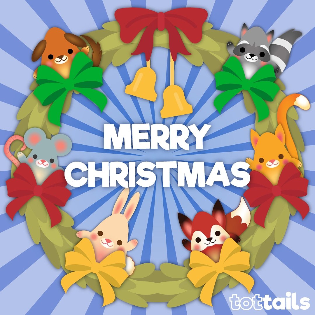 TotTails's tweet photo. The Tot Tails would like to wish you a very, Merry Christmas!! 🎄🎅🤶🎁

#tottails #positivity #positivityforkids #positiveparenting #christmastime🎄#christmas2018 #merrychristmas #children #kiddos #tots #homeschool #preschool #parents https://t.co/miQZ9PVjwL