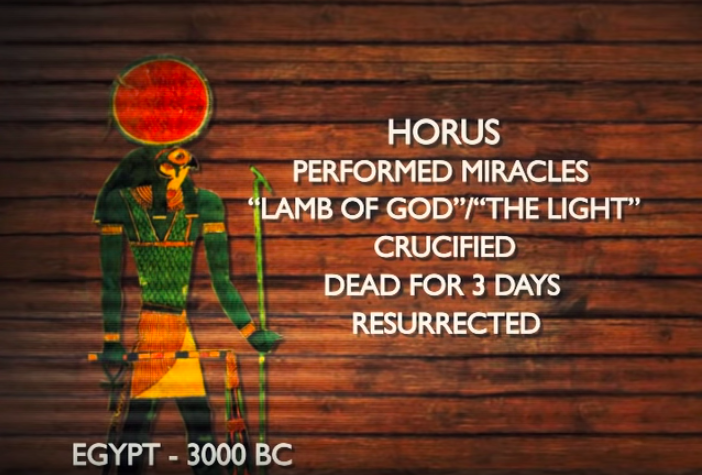 9. Horus - similar life and death arc to Jesus(I& #39;m skeptical these match up as closely in fact as presented in the film -- but seem to be some connections -- see here  https://beliefmap.org/jesus-exi...