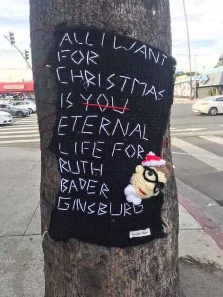 tizzywoman's tweet photo. As a Jew, I started celebrating Christmas when I got married. 

Christmas is a time for a glorious tree and family. Religion isn’t a part of it.  Here’s our tree, and here’s our wish.   

Love, Peace, eternal life for #NotoriousRBG, &amp; a blue country. 💙 

#ChristmasEve https://t.co/QdRcaMzler