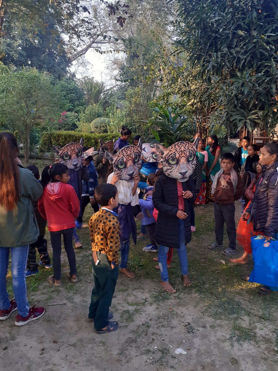 Merry Christmas and a quick tweet as there's been a lot of interest in the kid's program. As part of that, THE DANCING LEOPARDS gave their first performance yesterday, fun combined with the coexistence message. 

Update and info on direction 1 Jan 2020