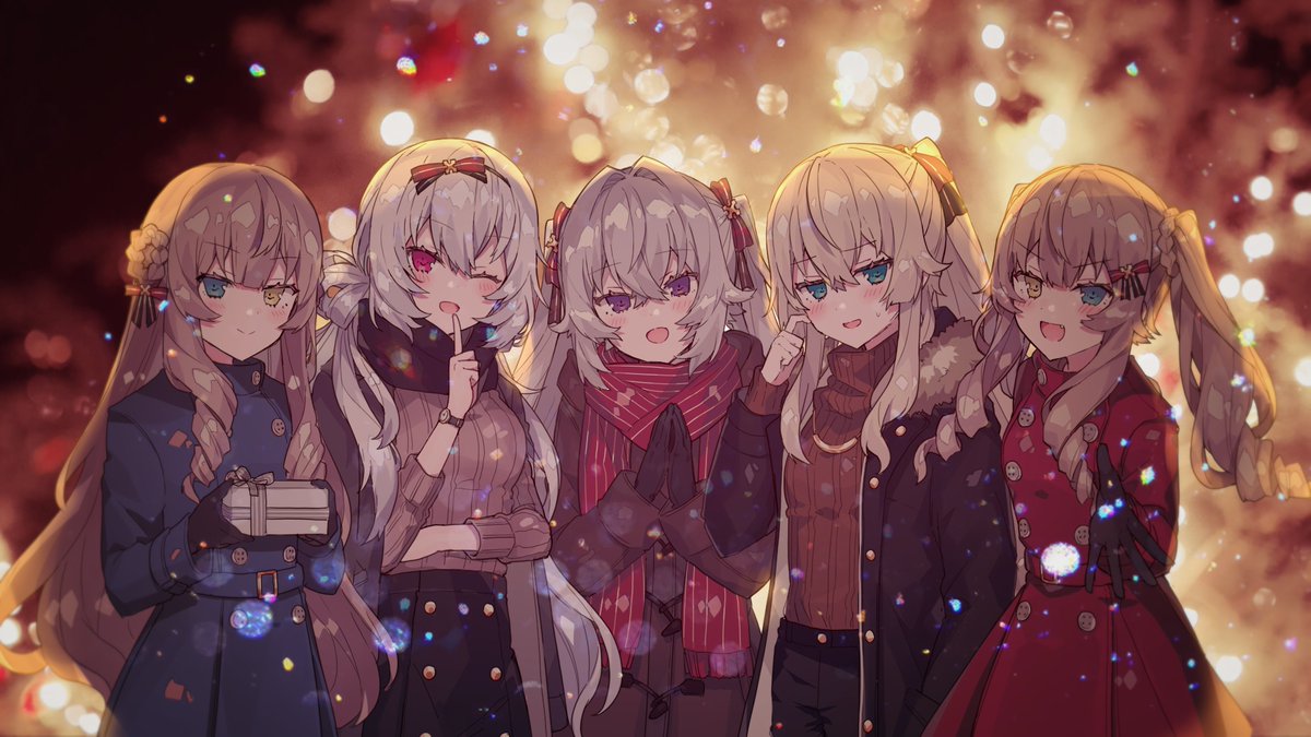 クリスマスイラストです🎅