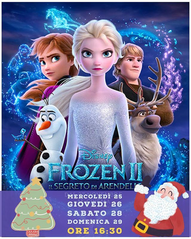 Non perdetevi #frozen2! #natalealcinema #natale #cinema #castelnuovorangone #terredicastelli #modena #modenaedintorni #modena_dintorni #modenaprovincia #provinciadimodena #comesuperareilweekend