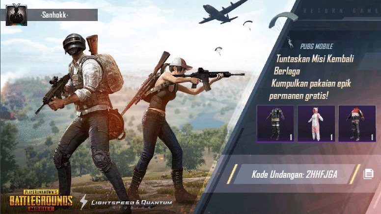 Upikk_'s tweet photo. 完成【PUBG MOBILE】回归任务，免费领史诗级永久套装！我的邀请码：2HHFJGA https://t.co/LXcyqSZX37 https://t.co/EAi2zF7W16