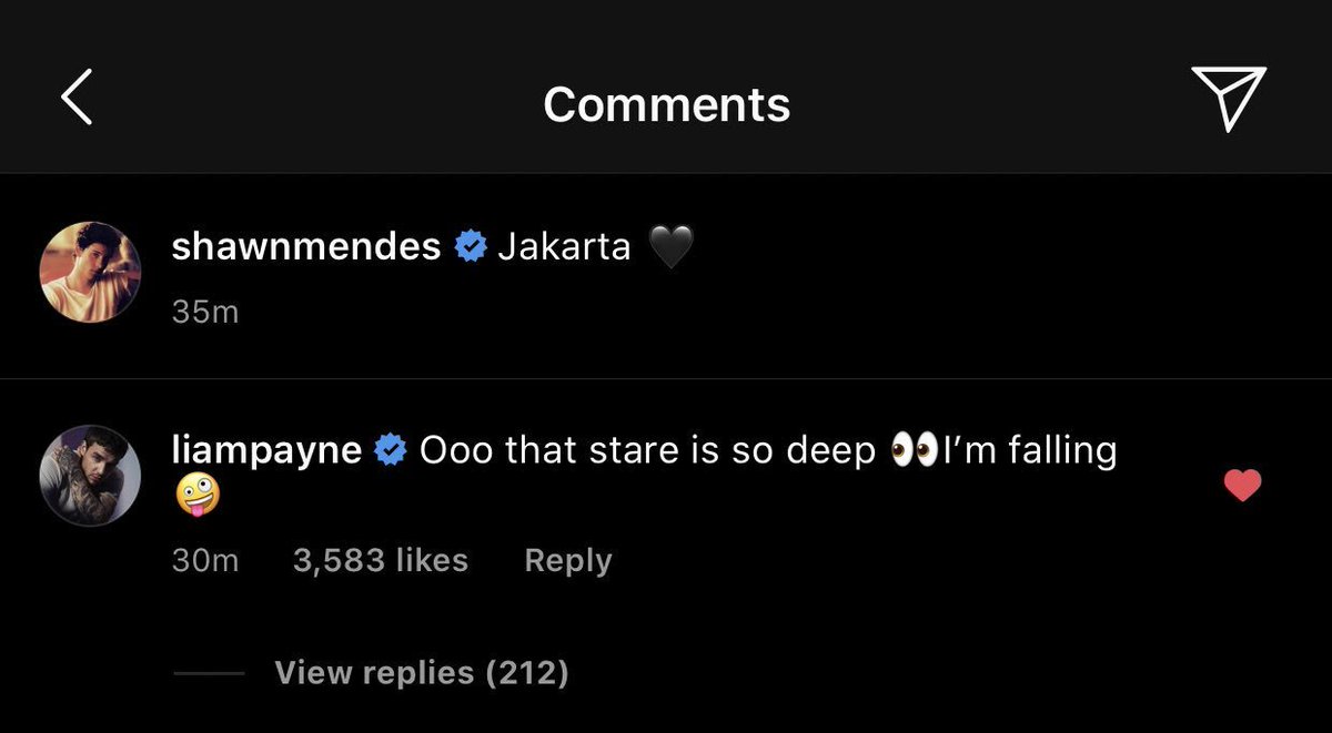 Liam flirting with Shawn Mendes