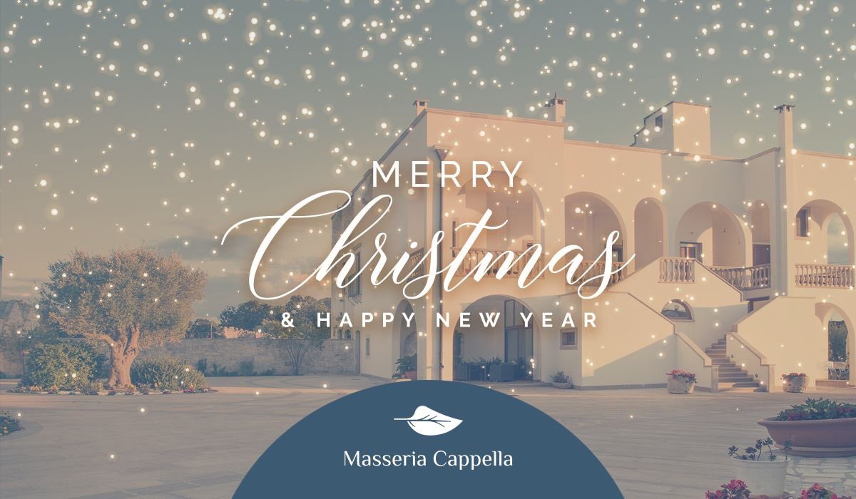 M_Cappella's tweet photo. 🎉🎄🥂 BUON NATALE 🎉🎄🥂

Buone festività da parte di tutto lo Staff di Masseria Cappella!
Noi siamo già a lavoro per accogliervi al meglio e passare questi giorni insieme a voi! Auguri! 

#Christmas2019 #BuonNatale https://t.co/a87vB9rc3R