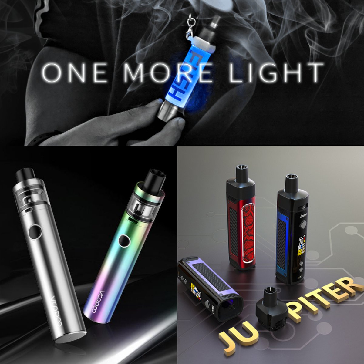 buybest_com's tweet photo. New coming vape devices, 😋which one do you prefer? 🤔
_
Acrohm Fush Nano, the lightening pod system 👉 https://t.co/t6f0S1LKhY
_
VOOPOO PnP 20/22 👉 https://t.co/x3mYuJOEzL
_
iJoy Jupiter 👉 https://t.co/HRvzva0dZf
_
#acrohm #voopoo #ijoy #vape #fushnano #acrohmfush  #vapefan https://t.co/lg7QANYjRW