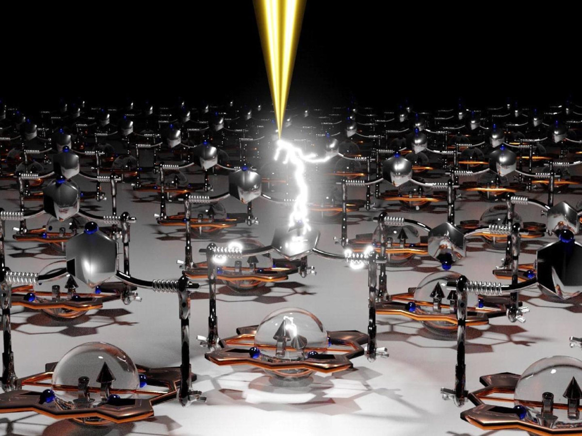 spintronicsinfo's tweet photo. Researchers from Kiel University and European colleagues designed and fabricated single molecular spin switches. The newly developed molecules feature stable spin states and do not lose their functionality upon adsorption on surfaces. 

https://t.co/31VRFcVWL2 https://t.co/FGmPRsOLlz