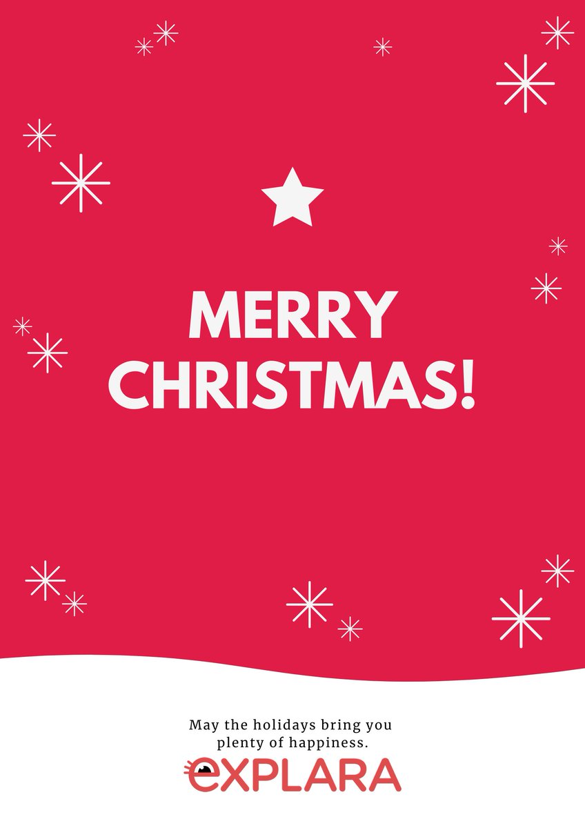 ExplaraGiving's tweet photo. Merry Christmas 🎄
May the holidays bring you plenty of happiness. 😊

Best Wishes!
Team Explara https://t.co/xO0VuNwXwo