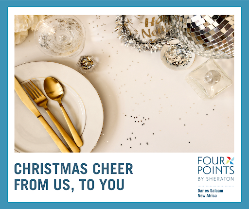 FourDar's tweet photo. Here's to the warmest wishes this Christmas, from our hearty kitchen to your dining table. #FourPointsofViewTZ #FourPointsDar #Marriott #MarriottintlMEA #tanzania #travelgram https://t.co/l1nHAQbtVX