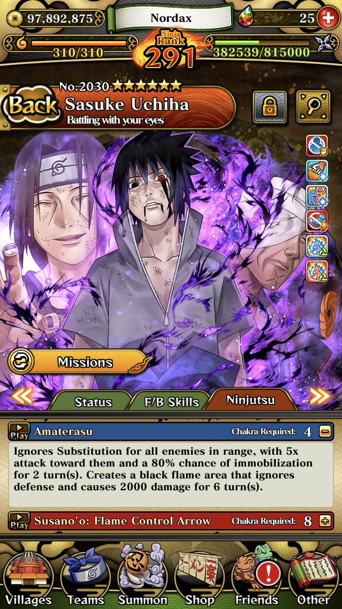 Djams I Completely Missed This But Sasuke Is Broken On His Ult Bosses That Heals Will Take Dmg New Level Of Slip Itachi A Skip Tho T Co Znm8cp0tqz