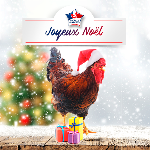La Volaille Française vous souhaite à tous un joyeux Noël ! 🎄🎅