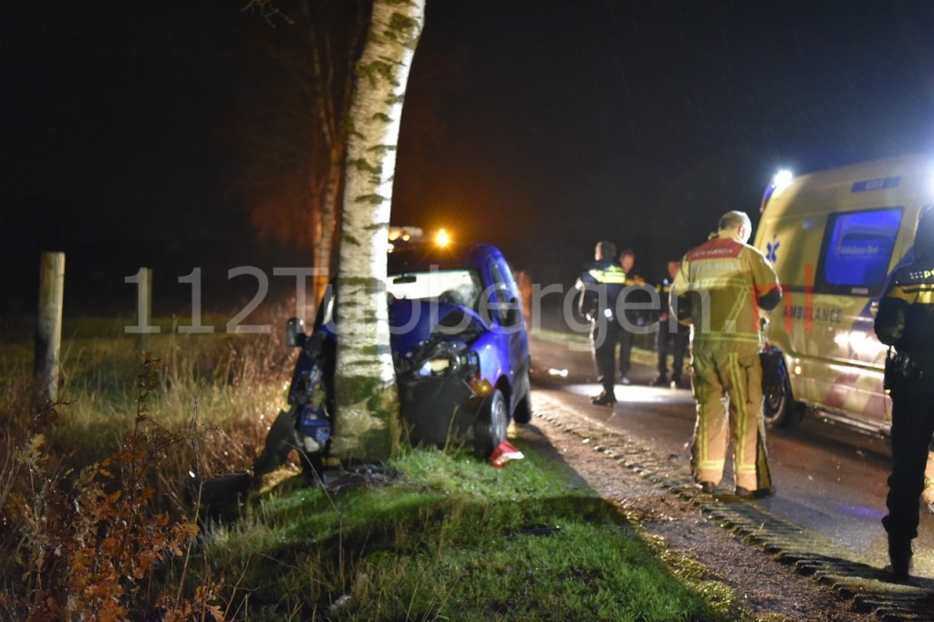 Man overleden bij aanrijding in Geesteren..