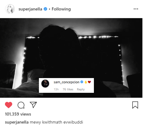 ShineJANELLA's tweet photo. I just want you both @superjanella &amp; @sam_concepcion to know that little things like this, made me happy this Christmas❤️ Wishing you the MERRIEST CHRISTMAS 🎄#SamNella 

#TheKillerBrideIsComingToTown https://t.co/4p2xsgcjcj