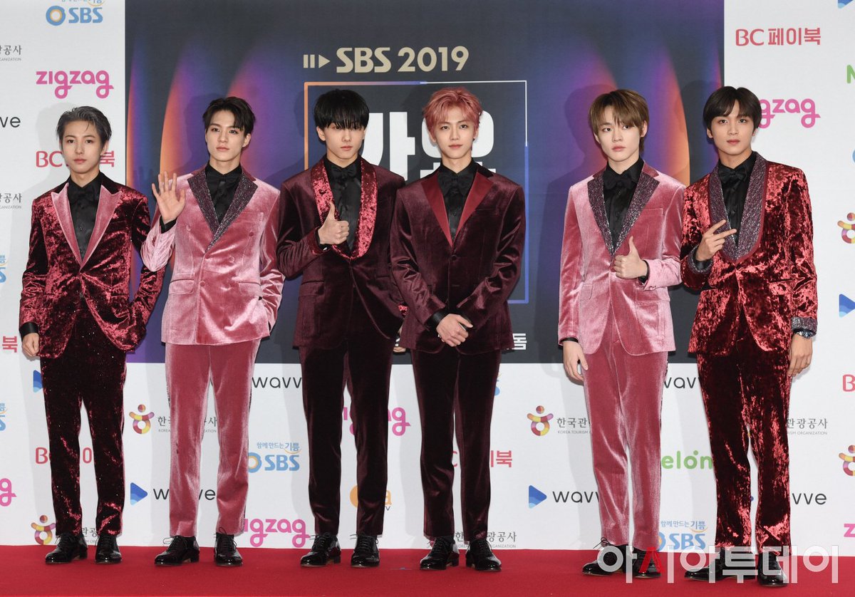 191225 [PRESS] NCT DREAM @ 2019 SBS Gayo Daejun - Photo Wall / Red