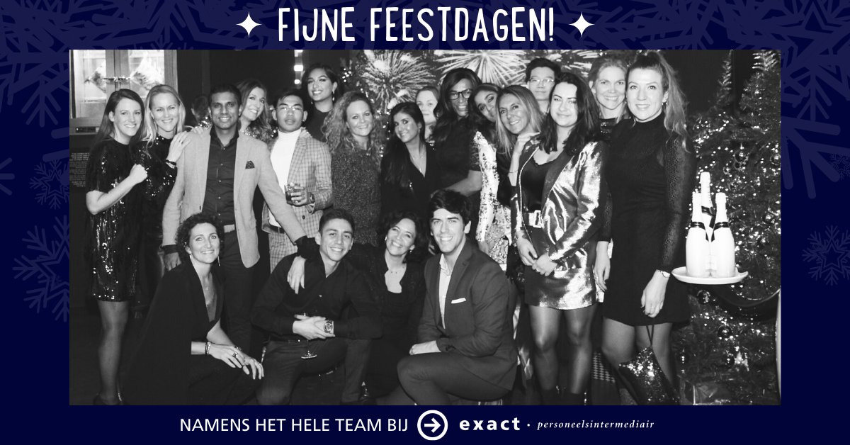 Exactpi's tweet photo. 🌟 Team Exact pi wenst iedereen hele fijne feestdagen! 🌟 https://t.co/9NaXtc04we