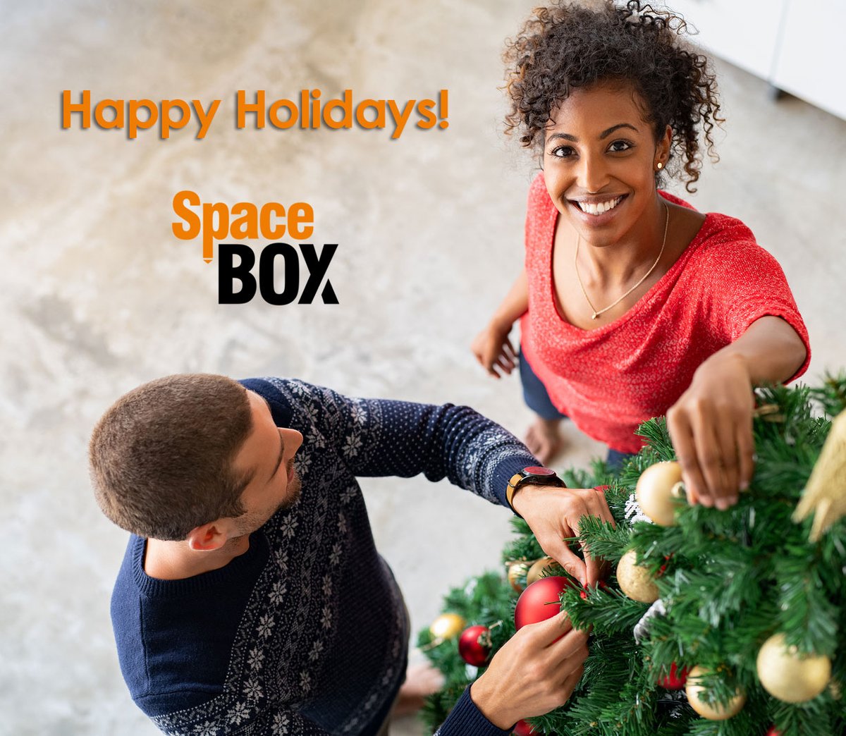 Season’s Greetings and Happy Holidays from SpaceBox! #holidays #yearend #Christmas #FestiveSeason