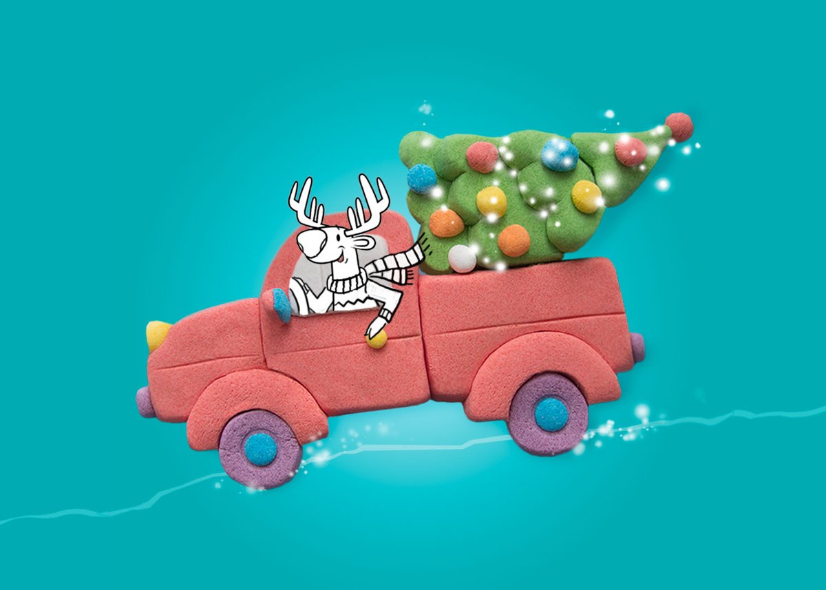 ZephyrPlay's tweet image. We wish You a Merry Christmas!!  #PlayDough #Imagination #Creative #Creativity #zephyr #playdough #plasticine #clay #bake #kids #toys #toyshow