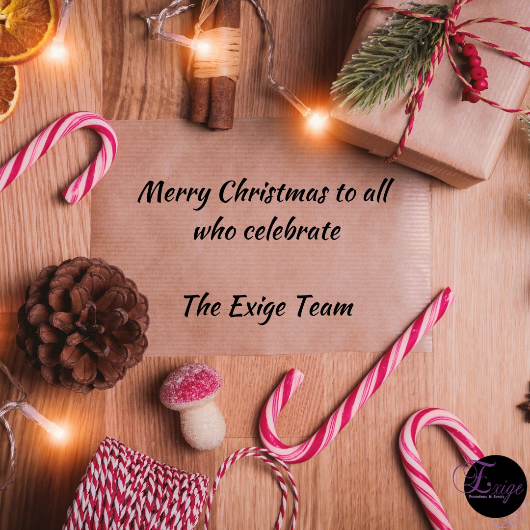 ExigePromotions's tweet photo. IT'S CHRISTMAS! 🎁🎅🎄

Wishing everyone a magical day with friends and family <3 

#itschristmas #christmas #xmas2019 #xmasday #xmasday2019 #xmas https://t.co/M0lZj6ut9V