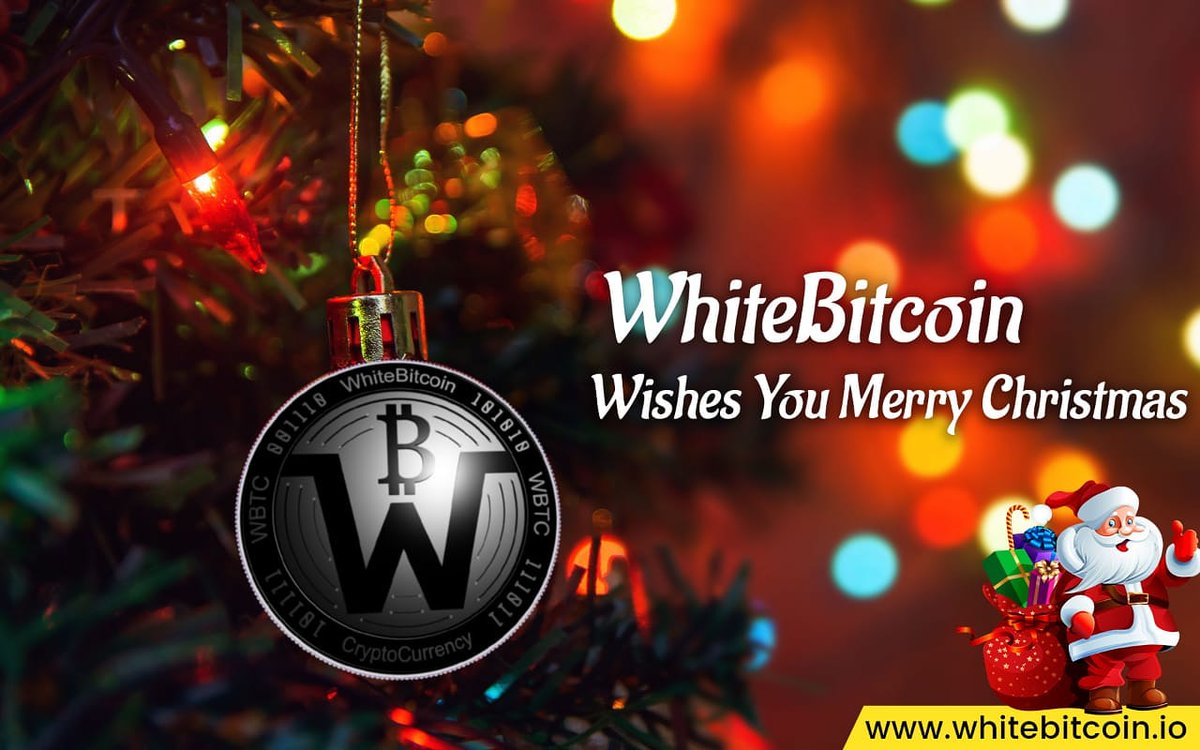 WhitebitcoinIo's tweet photo. WhiteBitcoin Orgainization wishes you all a Merry Christmas.
#Christmas
#CRYPTOCURRENCY
#WhiteBitcoin
#WBTC
#WhiteBitcoinOrgainization
#VIPAFFILIATE
#VIPAFFILIATEWALLET
#BELPAYEXCHANGE https://t.co/JfS7Vk65W5