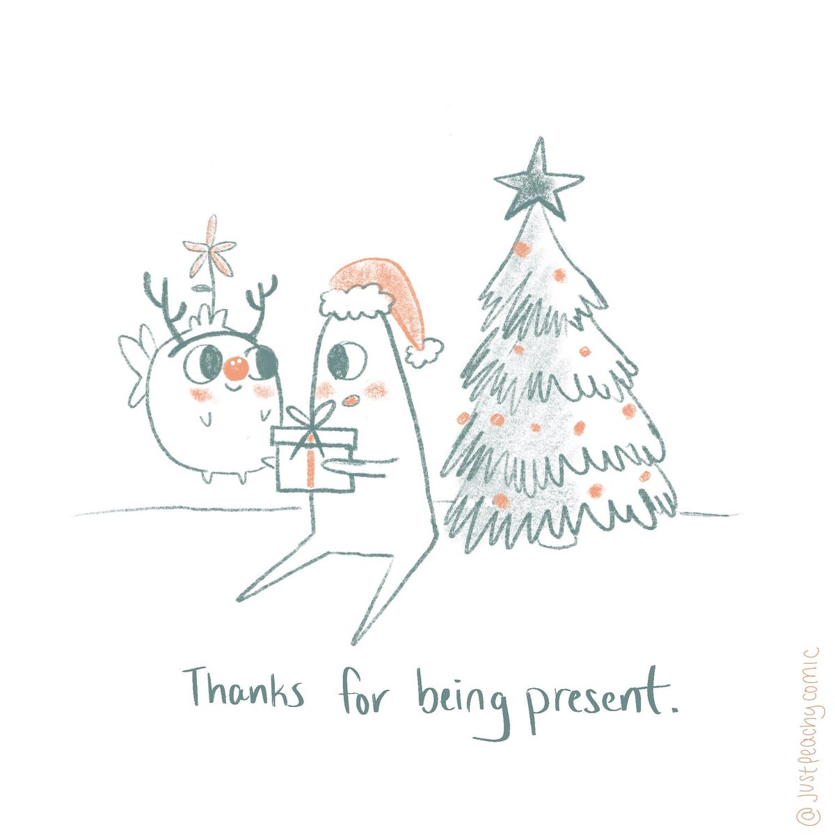 justpeachycomic's tweet image. #predent #gift #ChristmasEve