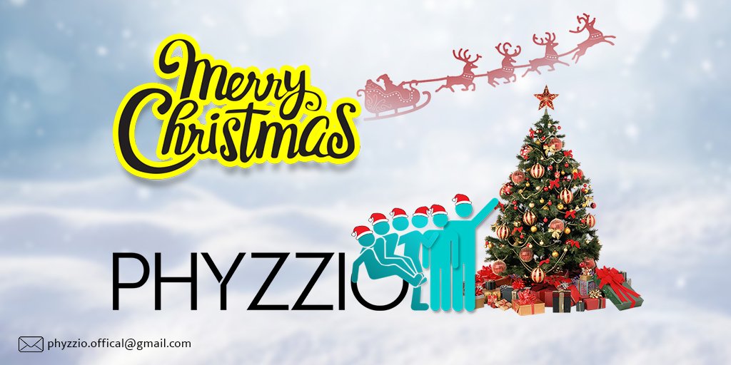 phyzzioofficial's tweet photo. Phyzzio Wishes you Merry Christmas.

#phyzzio #physicaltherapy #physiotherapy #goodhealth #newyear2020 #wishes #resolution #healthylifestyle #MerryChristmas #Celebration https://t.co/FPXkZJLOuT