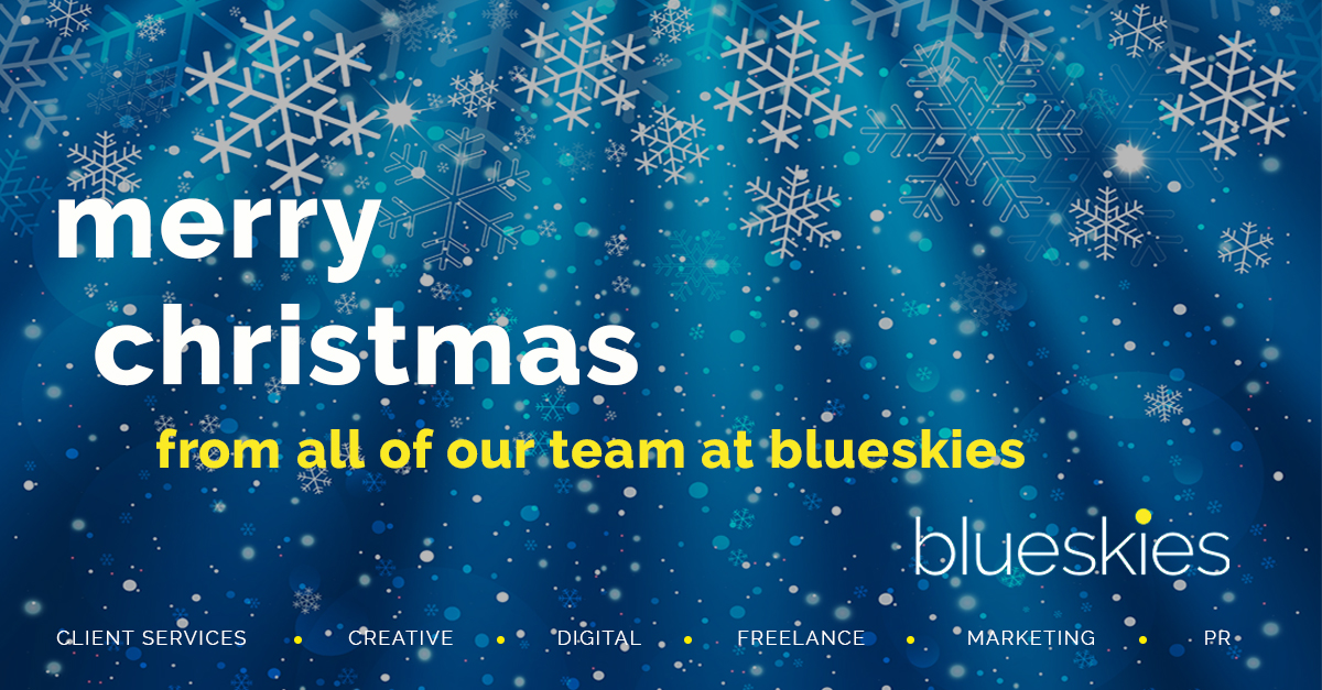Many happy returns from blueskies! #chrimbo #festivities #celebrate #recruitment #careers