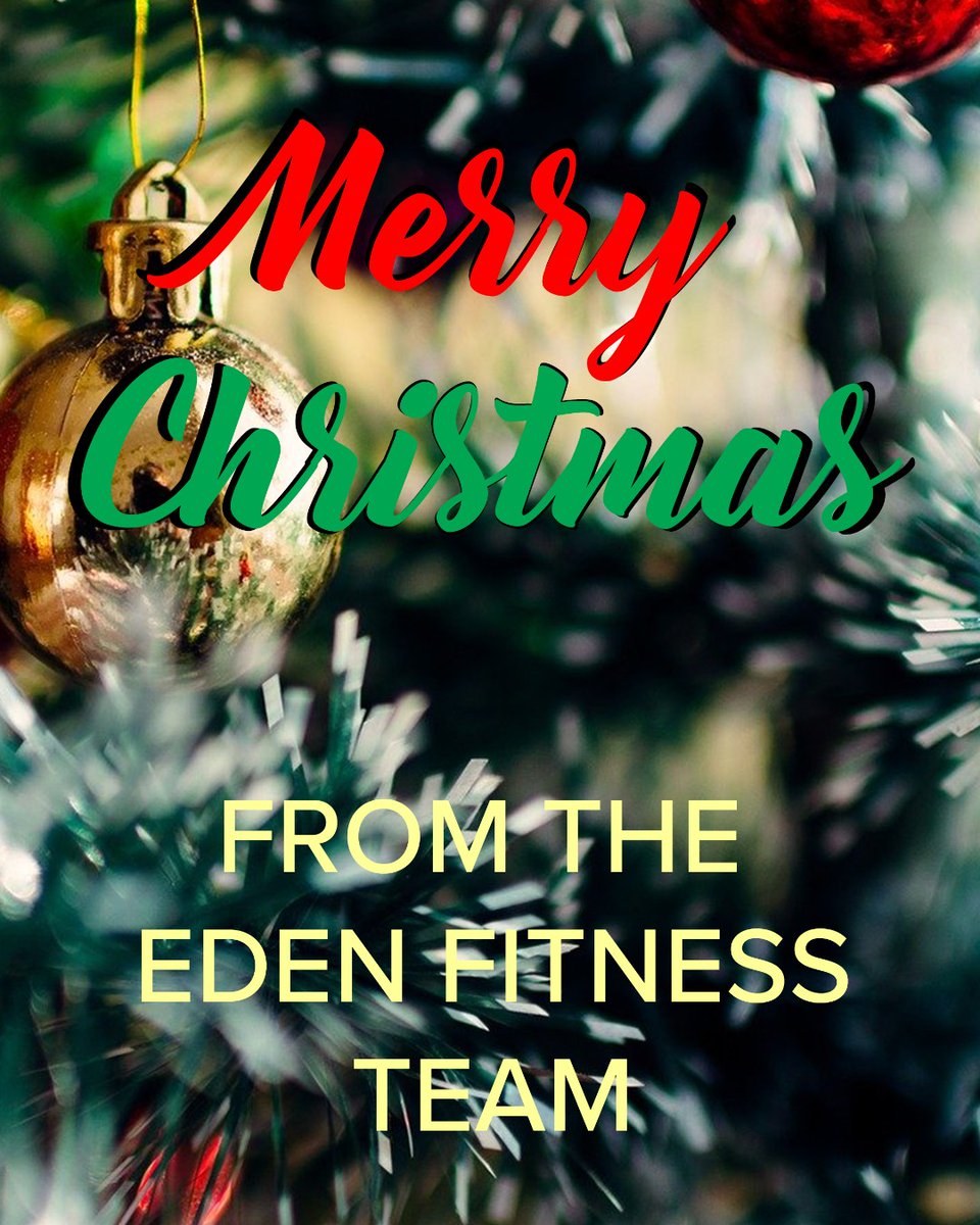 - MERRY CHRISTMAS - We wish all our members and their families a Merry Christmas! We will be closed today, and tomorrow to give our amazing staff the time to spend with their loved ones. #WeAreEden #EalingBroadway #London #MerryChristmas