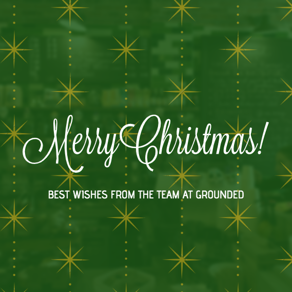 Merry Christmas from everyone at Grounded! 🎄 #merrychristmas #festive #christmas