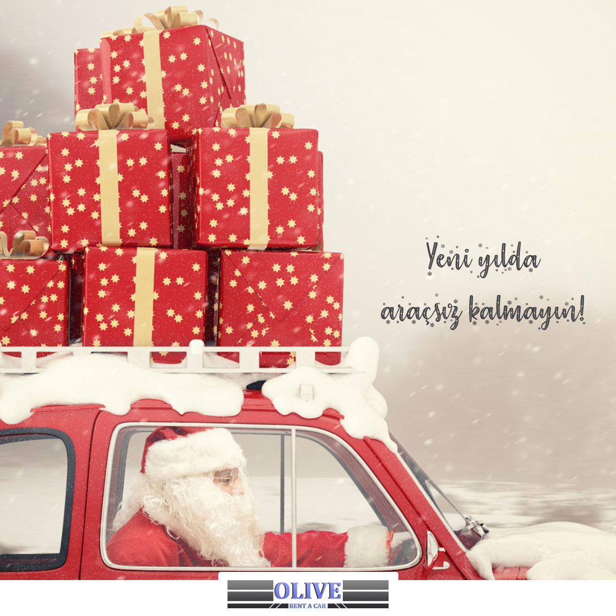 Noel Baba bile aracını Olive Rent a Car ile kiraladı.

Yeni yılda araçsız kalmayın!
Rezervasyon için bizi arayın.
📞 +90 548 871 25 20
🌐 oliverentacar.com

#oliverentacar #rentacar #northcyprus #cyprus #kktc #kuzeykıbrıs #kıbrıs #arackirala #arackiralama ​#yeniyıl