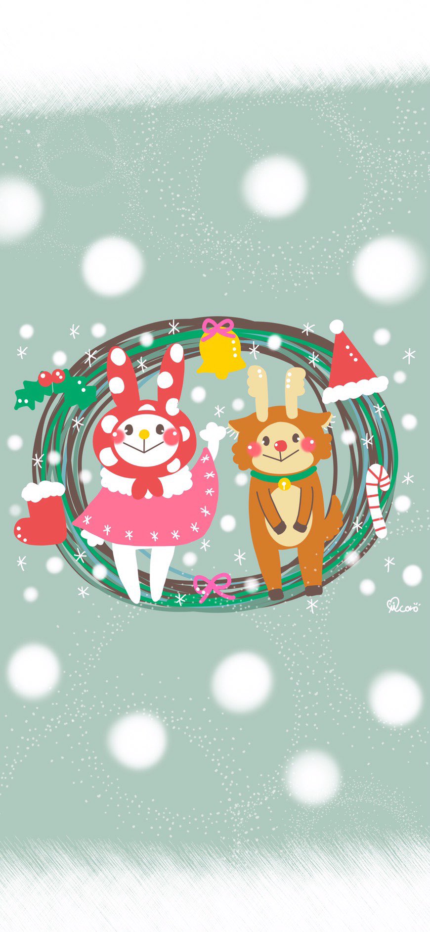Miicoro Moikka メリークリスマス クリスマス待ち受け作りました 壁紙 待ち受け 待ち受けイラスト うさみみずきんのあずきちゃん あずきちゃんのlineスタンプ T Co 8ykvdph9wh T Co Reradwy4vt Twitter