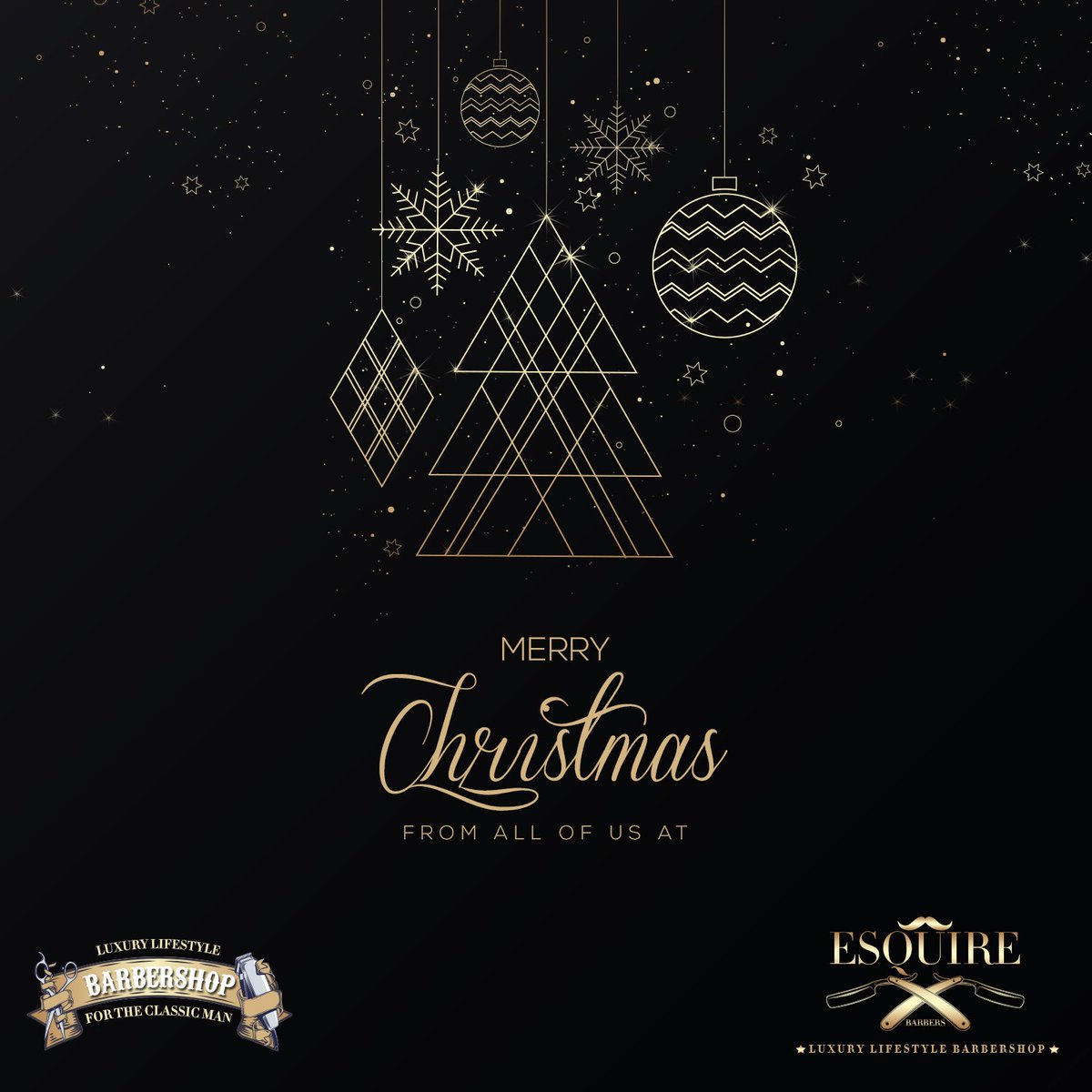 the_esquiremen's tweet photo. May joy and peace be yours during this happy season of love.
Merry Christmas!!!
#christmas #merrychristmas #EsquireMen #EsquireBarbers #luxurylifestyle #gentlemansclub https://t.co/Sc54liwcL8