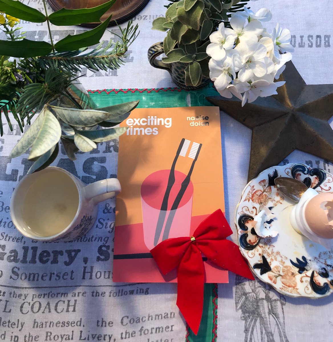 The only Christmas present I got this year, the only one I wanted, and I reckon the only one I need!

So excited to have exciting times with <a href="/NaoiseDolan/">Naoise Dolan</a> published by <a href="/letticefranklin/">Lettice Franklin</a>