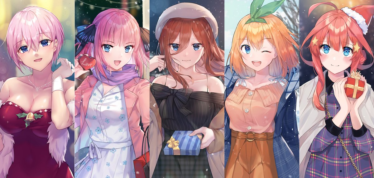 今夜、あなたは誰と🎄デートしたい?

#五等分の花嫁 #メリークリスマス