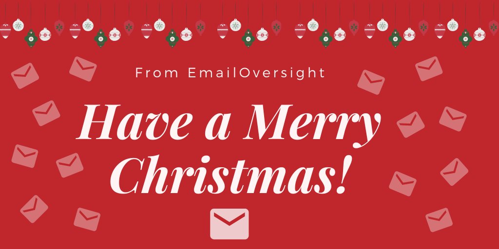 EmailOversight's tweet photo. 📮🎄EmailOversight wishes you and your families Merry Christmas and Happy New Year☃️ https://t.co/QNiOdfE8uD