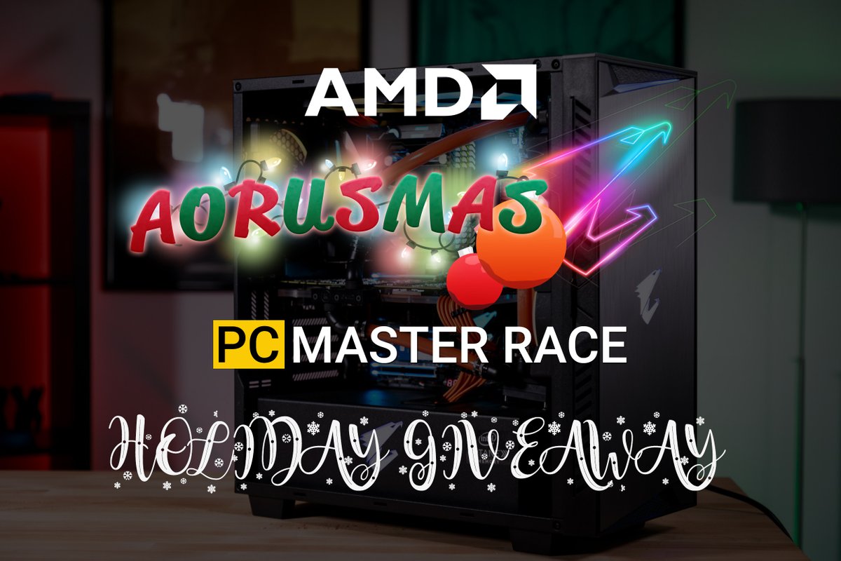 AorusOfficial's tweet image. @AMDRyzen AORUSmas @OfficialPCMR Holiday Giveaway!

 gleam.io/AJsdH/amd-aoru… 

#AORUSMAS #AMD #PCMR