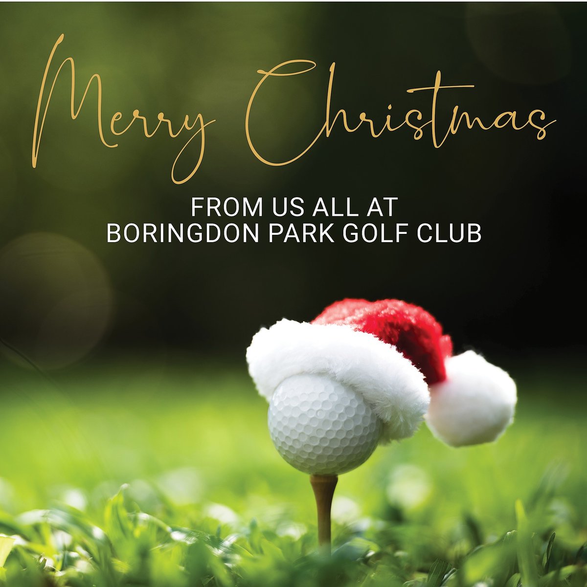 BoringdonParkGC's tweet photo. The management and staff would like to wish all of our customers a Merry Christmas.
Thank you for your continued support.
Opening hours for the festive period: https://t.co/nOrKtvHeZR
#boringdongolf #merrychristmas #christmasgolf #boringdonpark https://t.co/PxDzIJ9WUm