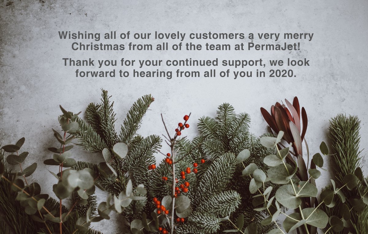 PermaJet's tweet photo. 🎄🎄🎄

#merrychristmas #happychristmas #permajet #christmasday https://t.co/71CfeT9A9J
