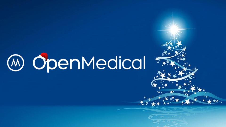 OpenMedicalLtd's tweet photo. Open Medical would like to wish everyone a Merry Christmas and a Happy New Year! #Chritsmas #Openmedical https://t.co/B99hC6ISuF