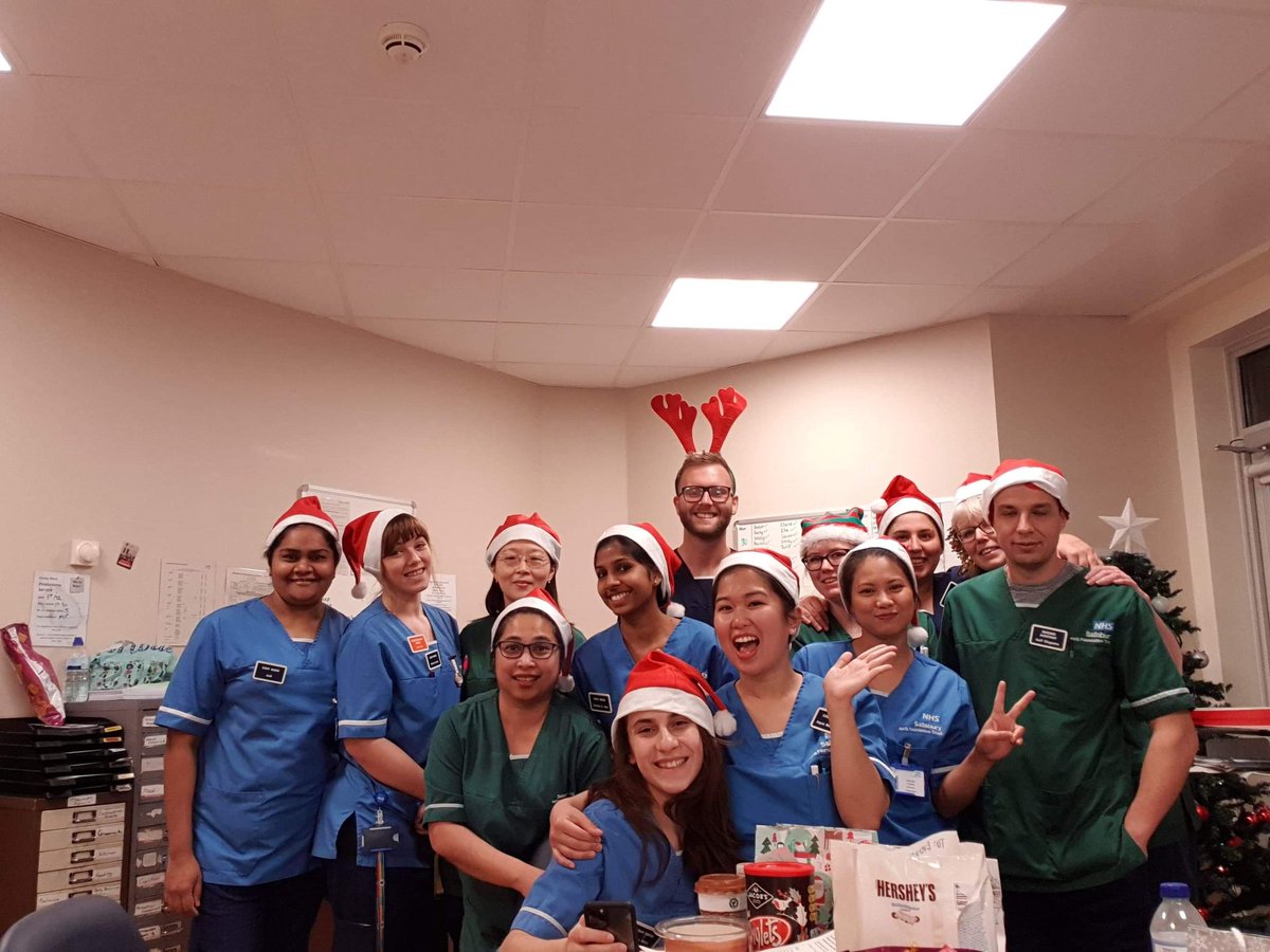 MattLippett's tweet photo. Happy Christmas from the Salisbury Stroke team 🎄 https://t.co/0t6iOz0UJE