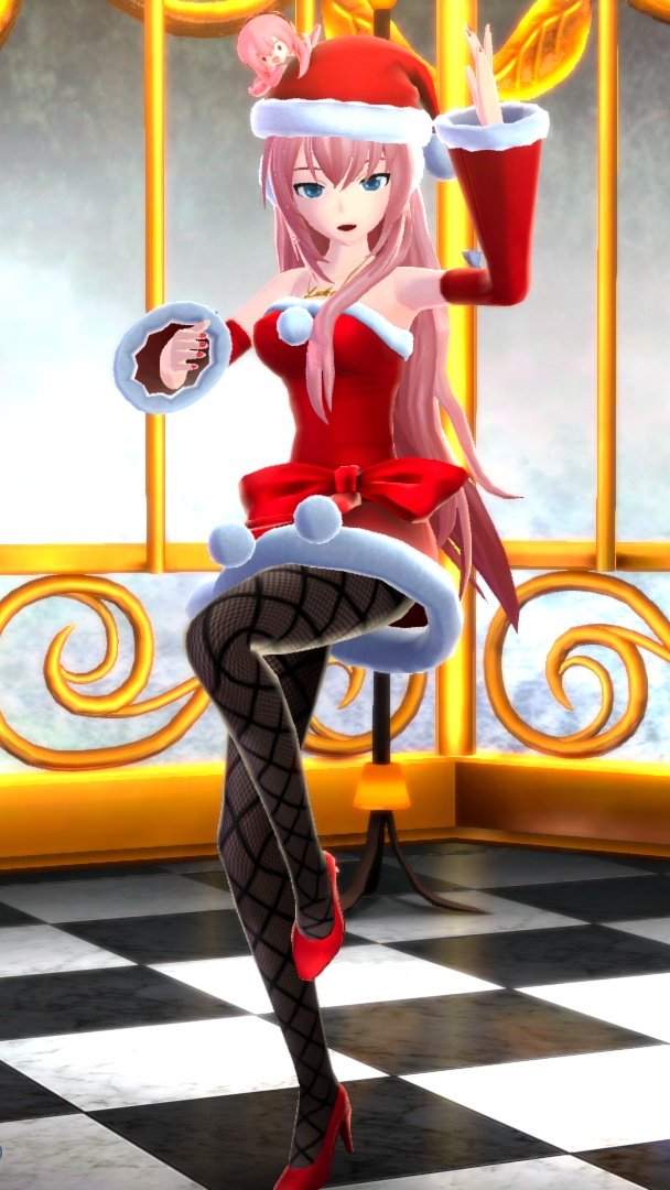 otherred's tweet photo. #巡音ルカクリスマス 
#DIVAF2nd https://t.co/C4ujtsHF7k