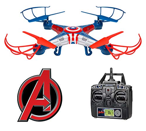 FlyVideoDrones's tweet image. is.gd/8uDPHF - World Tech Toys 2.4Ghz Marvel - Captain America Sky Hero 4.5 Channel RC Drone