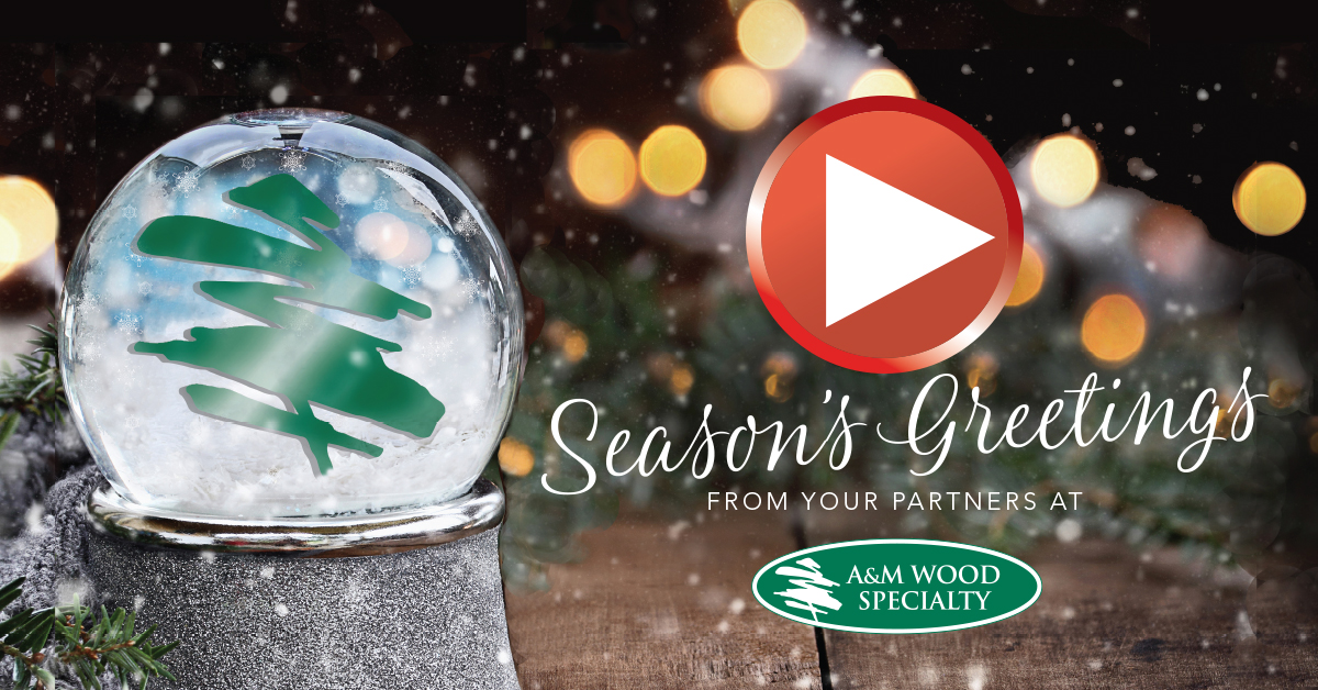 amwoodinc's tweet photo. From all of us at A&amp;M Wood Specialty, we are wishing you and yours a safe and happy holiday! https://t.co/qbWSRAqp2N https://t.co/180VzvLoSY