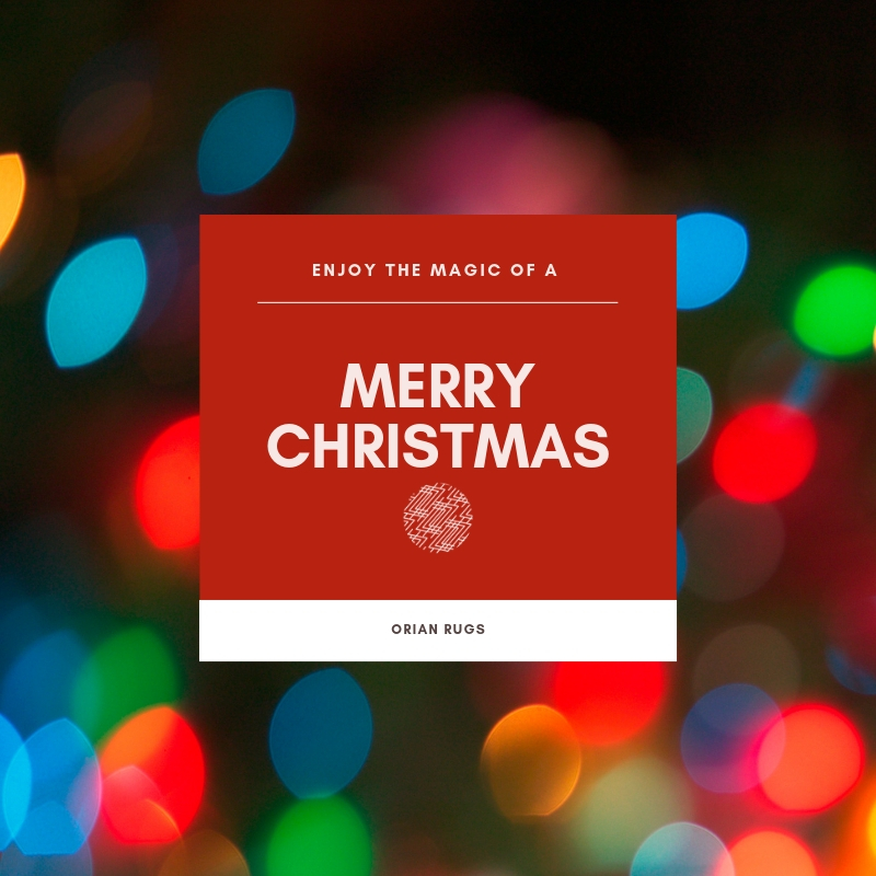 From the Orian family to yours . . . warm holiday wishes for a spectacular season filled with family, friends and festivities. Merry Christmas.