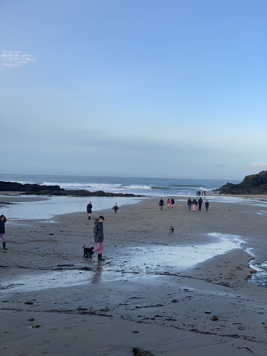 Jill_Stein's tweet photo. Happy Christmas from #Trevone #Padstow ⁦@TheSeafood⁩ Christmas morning at Trevone https://t.co/4wbc4FoKR3