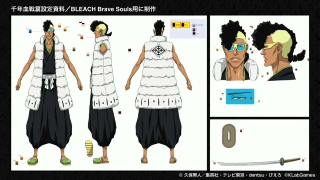Ichigo M New Bleach Brave Souls Characters From Thousand Year Blood War Arc Concept Art Bleach Bravesouls