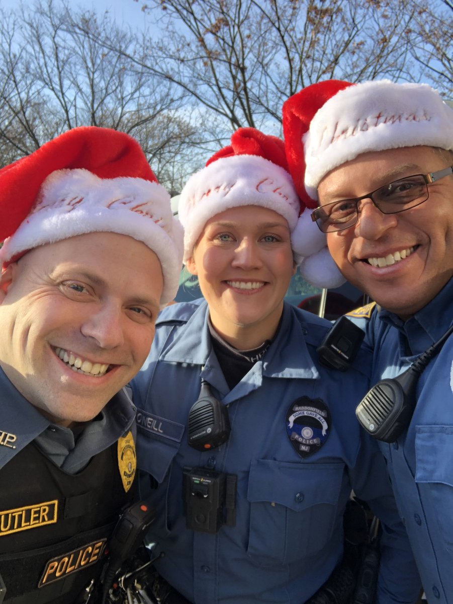 Today’s police services being brought to you by Chief Cutler, Corporal Ortiz, &amp; Ptlm. O’Neill.......... take it easy on them, they’re “new”!!!! Merry Christmas!!!!!